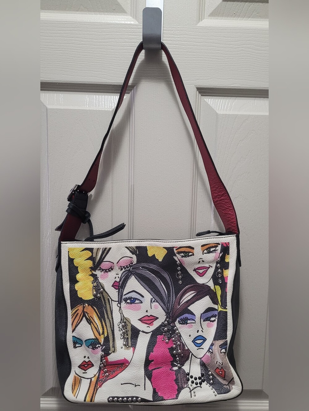 Brighton Downtown Girls Hobo Leather Bag Tom Clancy